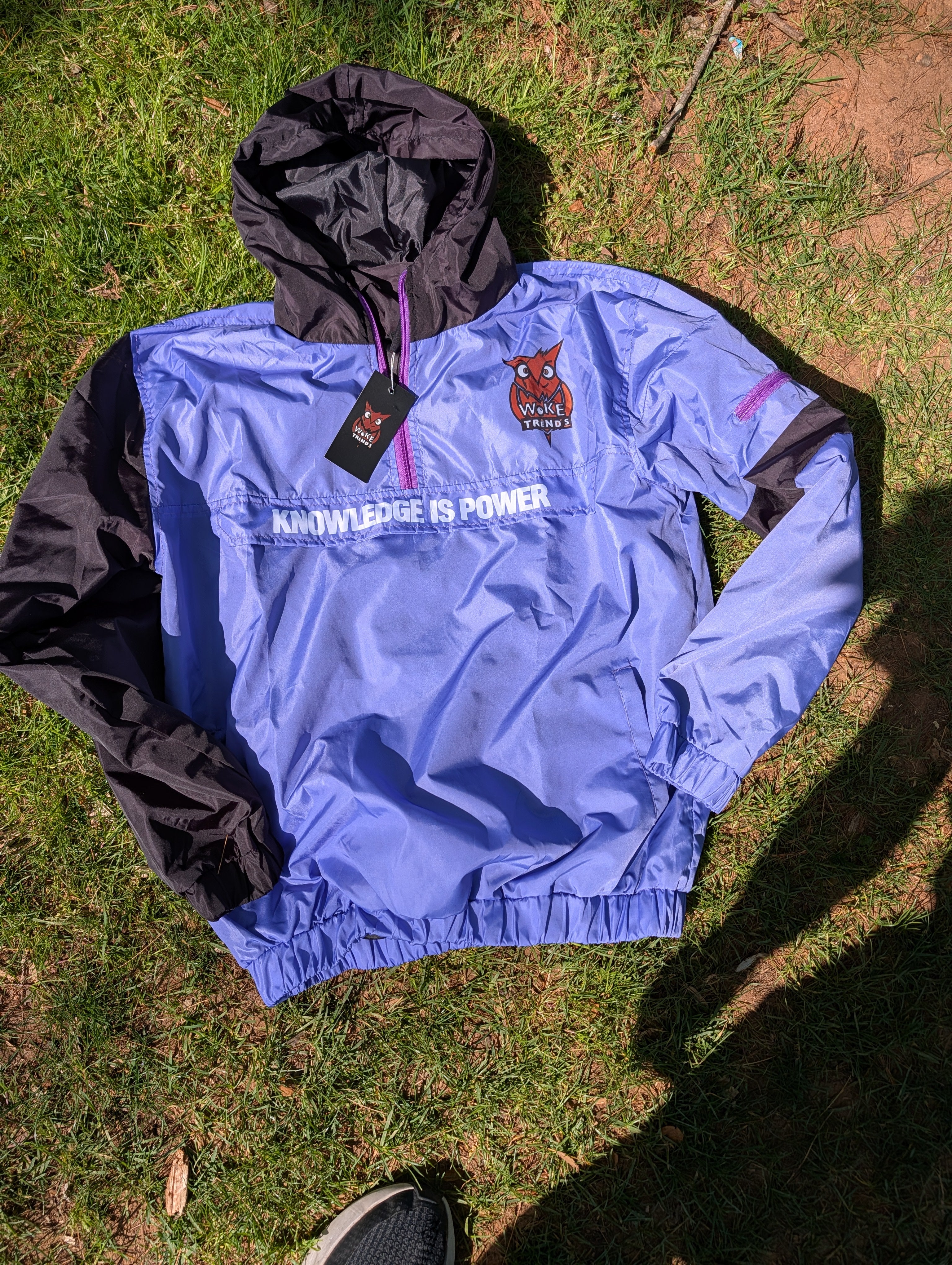 Knowledge Is Power Windbreakers