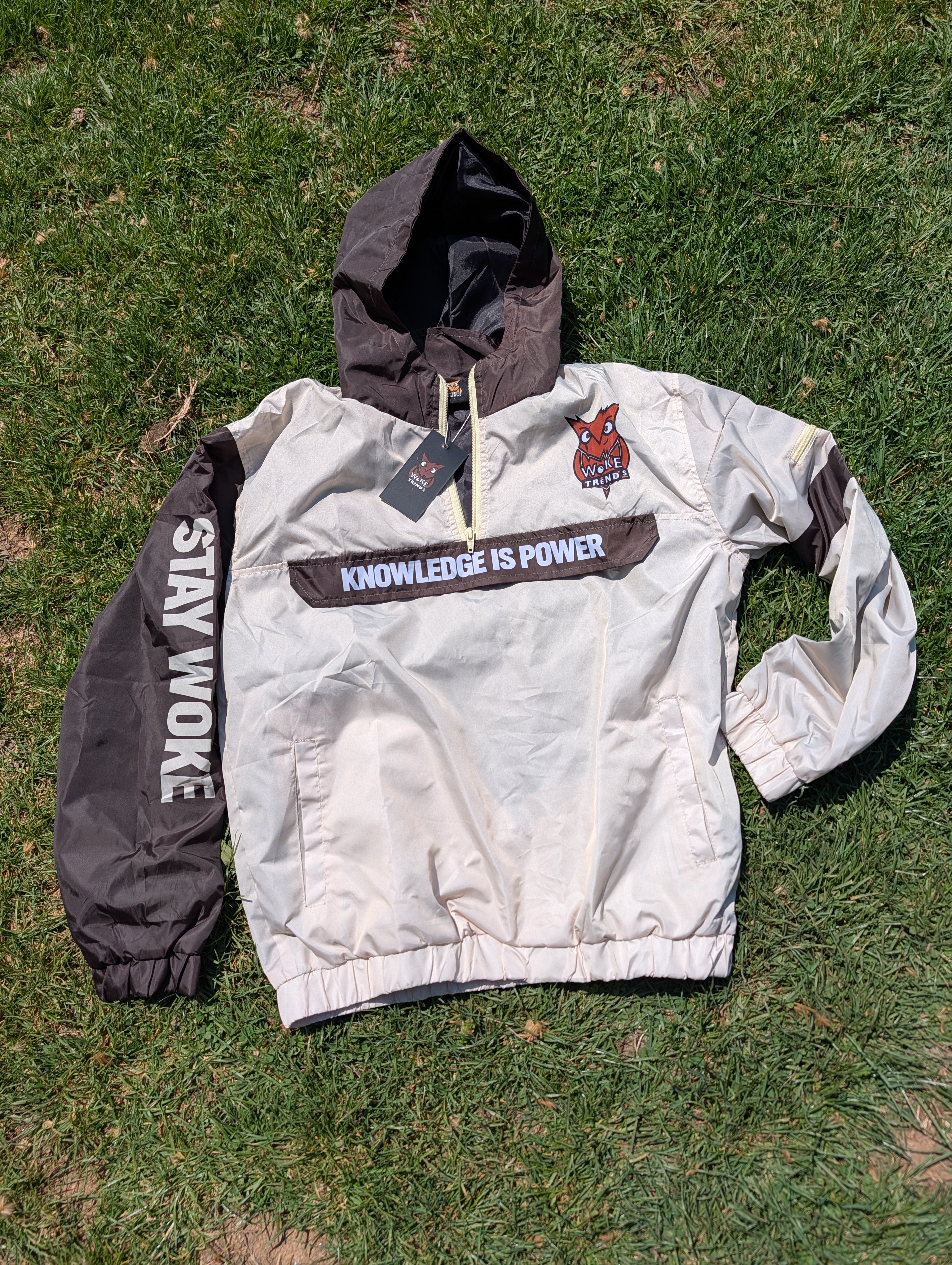 Knowledge Is Power Windbreakers