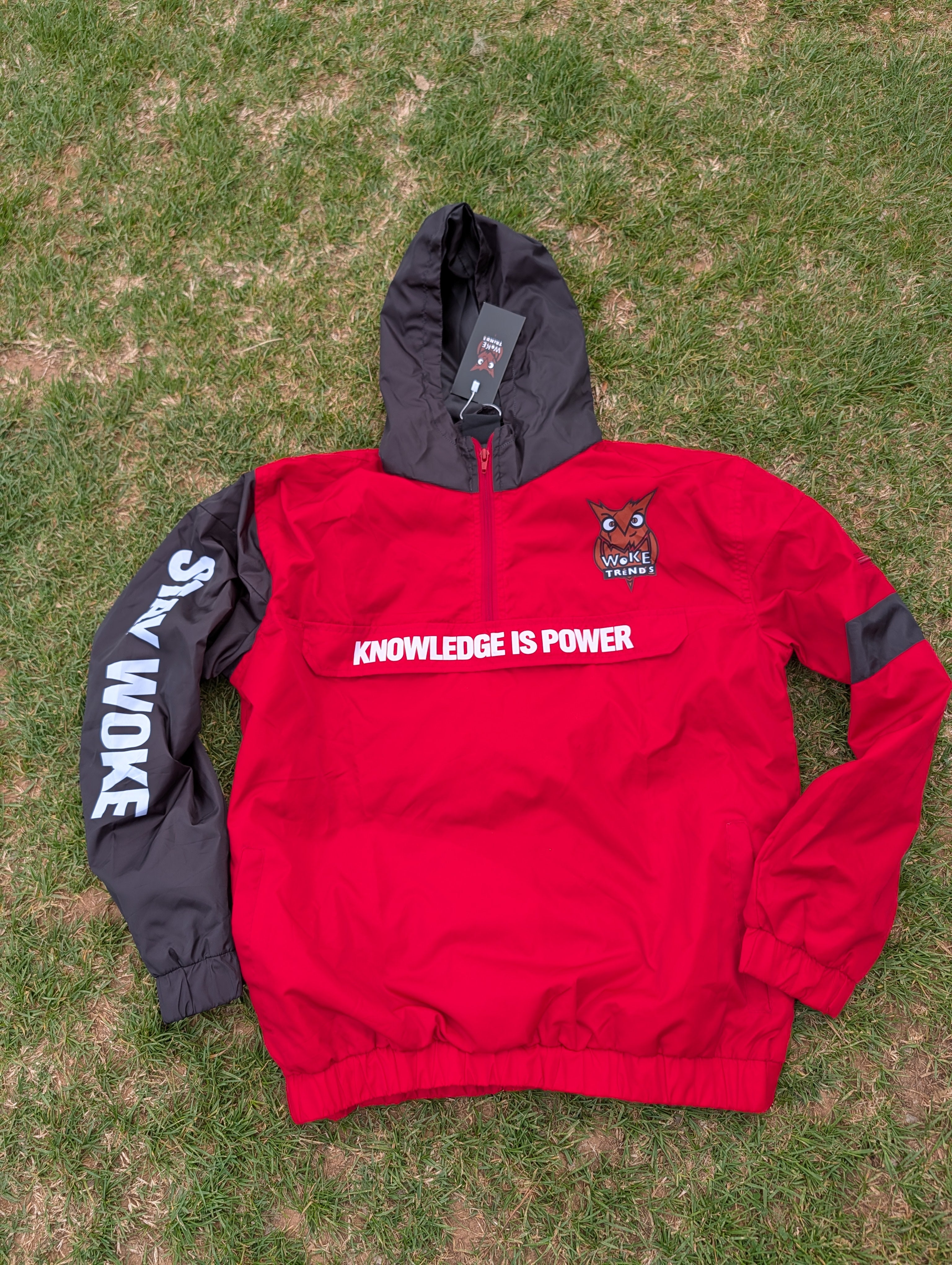 Knowledge Is Power Windbreakers
